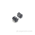 Conector de cabeçalho de pino WAFER XH2.5 preto 3P